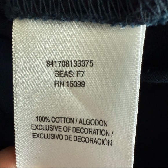 Simply Styled Dark Blue Military Jacket - Picture 4 of 4